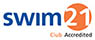 swim 21 logo